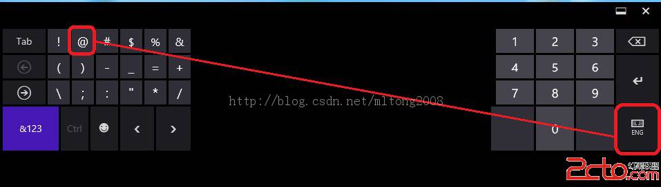 Window8平板键盘中英文字符的问题 全福编程网