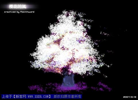 FireWorks教程：DIY树叶笔触画一棵树