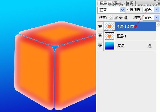 Photoshop巧用滤镜制作出清凉的冰块效果,破洛洛