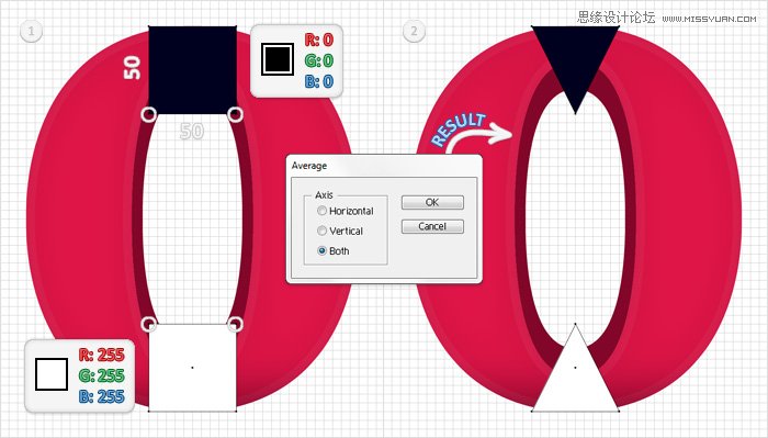 Illustrator制作立体效果的质感艺术字,PS教程,思缘教程网