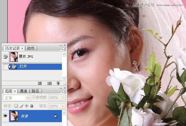 Photoshop使用简单方法给美女人像磨皮,全福编程网