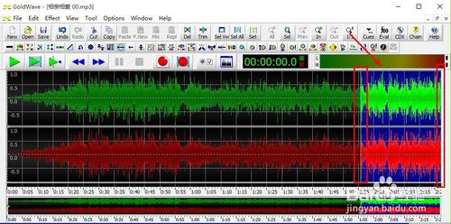 教你GoldWave怎么制作音频淡入淡出效果的方法