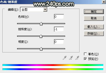 PS高低频磨皮