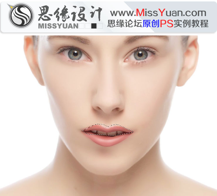 Photoshop给人像美女照片商业精细修图,全福编程网