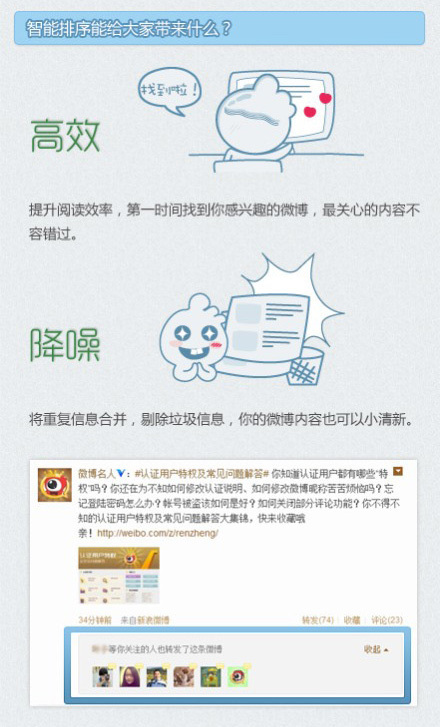 新浪微博为什么会有智能排序? 全福编程网