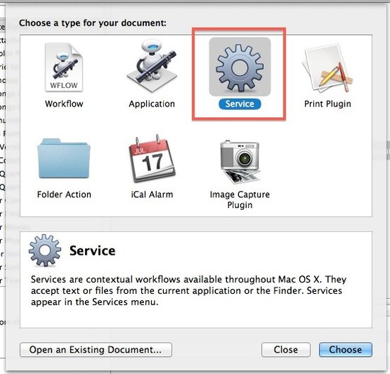 OS X技巧：如何利用Automator创建通讯录表格