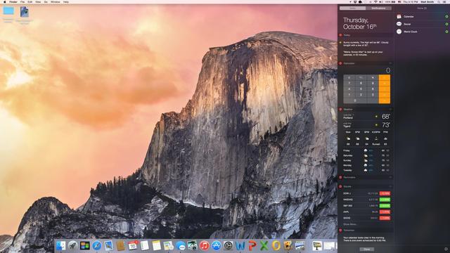 OS X 10.10 Yosemite体验 与iOS联系更紧密