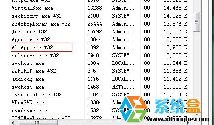 Win7旗舰版中的aliapp.exe是什么进程,什么程序？ 全福编程网
