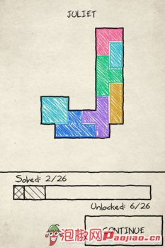 不一样的拼图游戏《涂鸦拼图Doodle Fit》评测