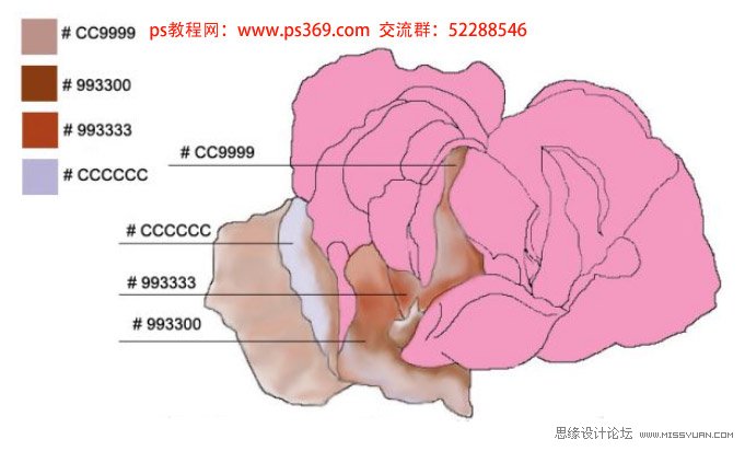 Photoshop绘制母亲节康乃馨教程,PS教程,思缘教程网