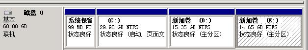 在Windows Server 2008下创建第4个主分区 全福编程网