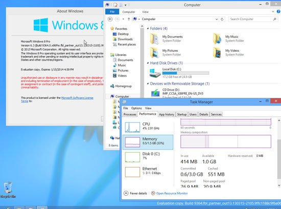 Windows Blue新界面Metro风格做调整 全福编程网