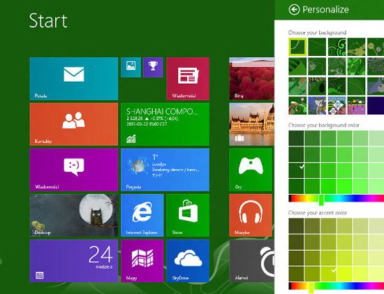 Windows Blue开发版泄露 动态磁贴面积变小
