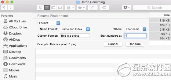 mac os x10.10怎么批量修改文件名？ 全福编程网