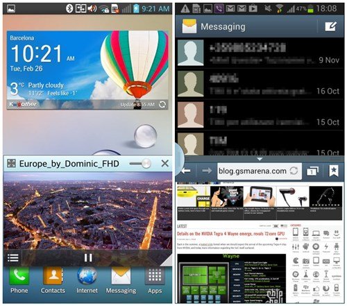 LG Optimus G Pro对比三星Galaxy Note 2