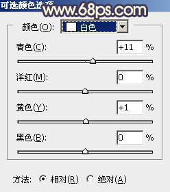 用PS调出唯美金黄色晚霞人物照片效果