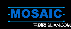 Fireworks做马赛克文字特效 全福编程网