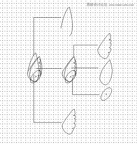 Illustrator制作可爱的蜂鸟教程