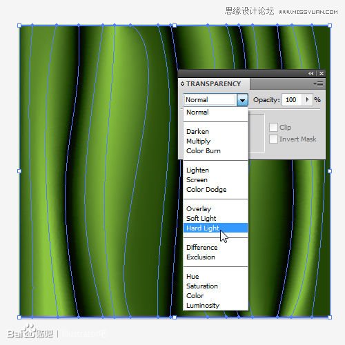 Illustrator使用钢笔制作窗帘布效果,PS教程,思缘教程网