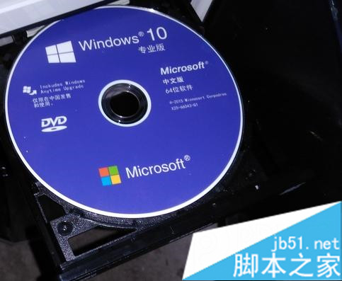 新电脑光盘装win10系统步骤1