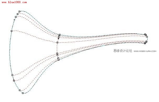 CorelDraw教程：用网格工具画个可爱卡通唢呐