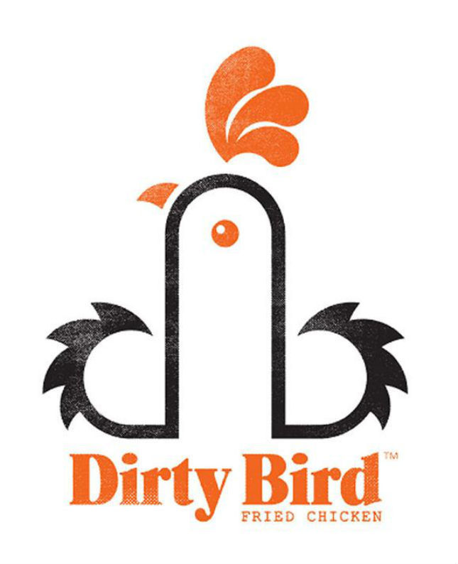 Dirty Bird 炸鸡的 logo