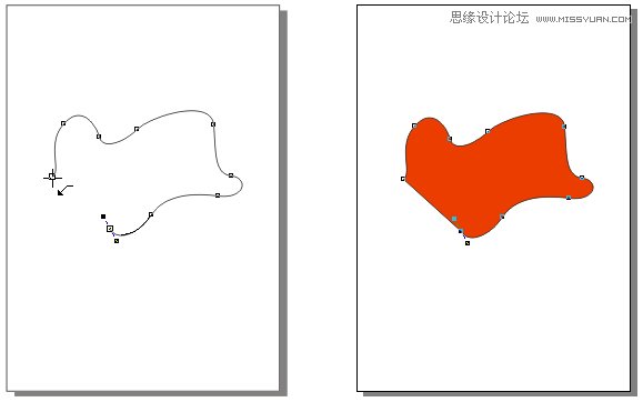 CorelDRAW解析贝塞尔工具使用技巧,PS教程,思缘教程网