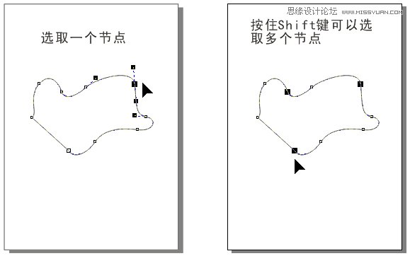 CorelDRAW解析贝塞尔工具使用技巧,PS教程,思缘教程网