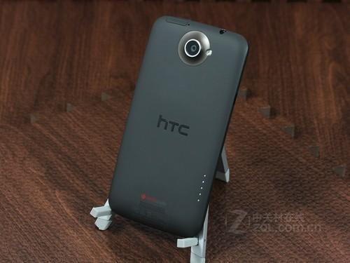 HTC One X 黑色 背面图 