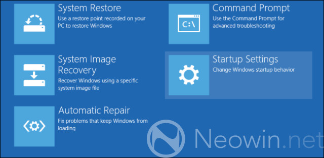 Windows Blue取消“使用指定的镜像文件恢复Windows系统”的选项？ 全福编程网