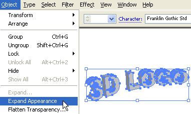 Illustrator制作矢量3D图标