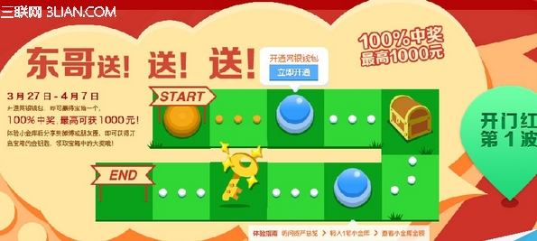京东金融开门红送宝箱活动规则 全福编程网