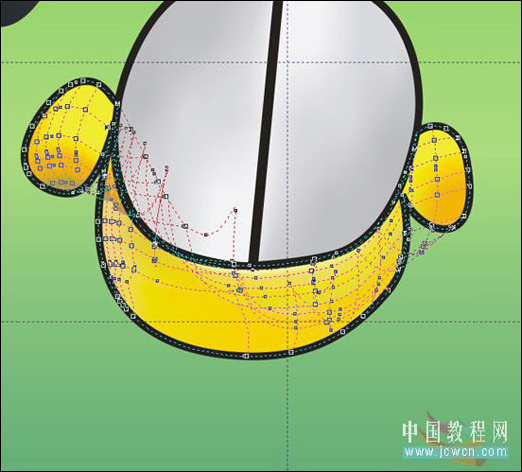 CorelDRAW鼠绘教程：绘制可爱卡通小狗