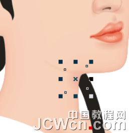 CorelDRAW鼠绘教程：绘制著名词人李清照肖像_全福编程网教程网