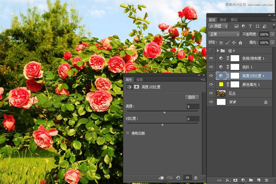 Photoshop制作花朵为主元素的报纸广告设计