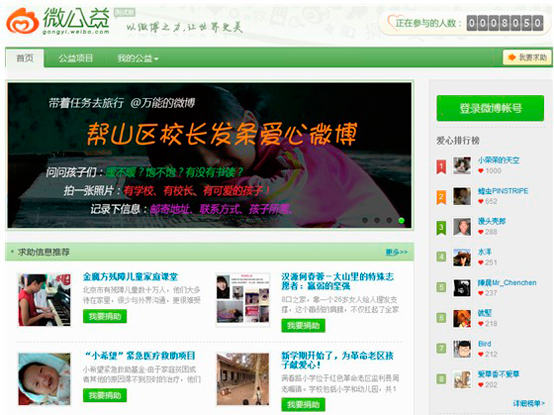 新浪微公益中什么是微博爱心团？ 全福编程网
