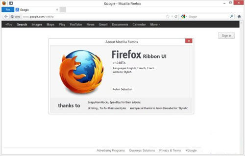 将Firefox变成Windows 8 Ribbon风格 全福编程网