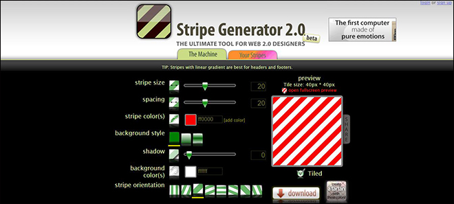 Stripe Generator