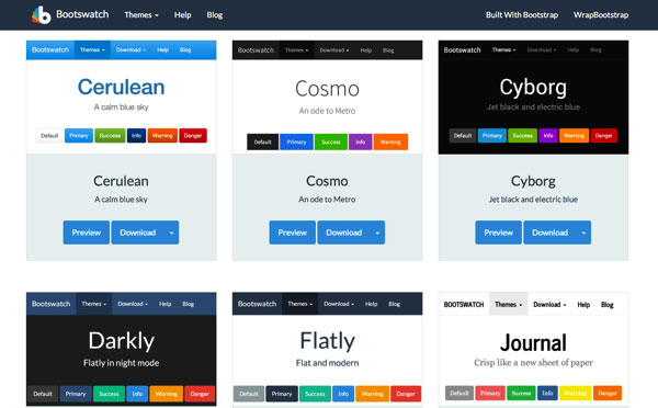 bootstrap themes