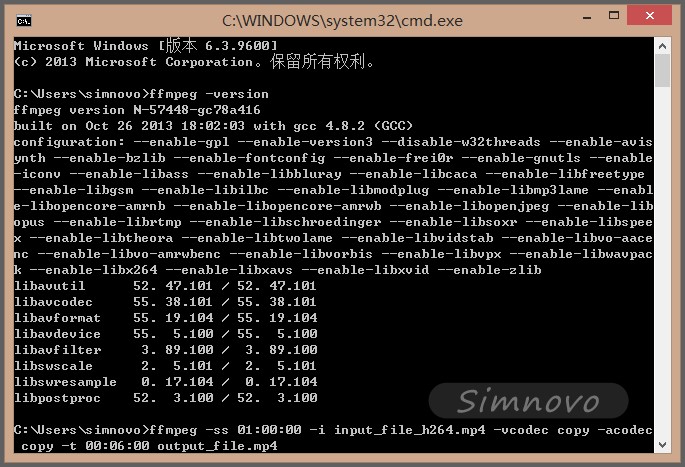 在Windows下使用ffmpeg分割视频方法 全福编程网