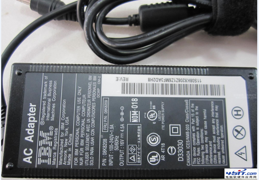 ThinkPad电源适配器性能参数介绍 全福编程网