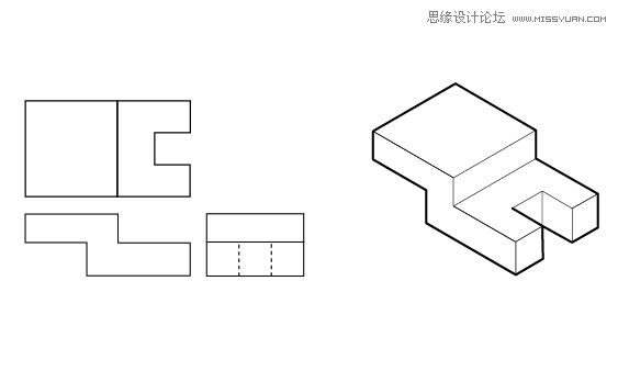 Illustrator绘制三维立体透视图教程,PS教程,思缘教程网