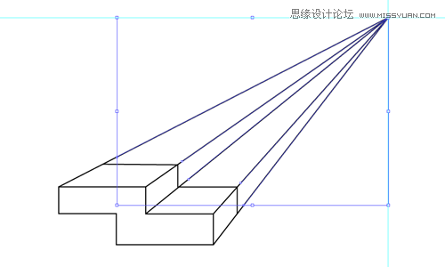 Illustrator绘制三维立体透视图教程,PS教程,思缘教程网