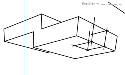 Illustrator绘制三维立体透视图教程,PS教程,思缘教程网