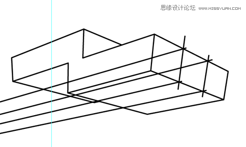 Illustrator绘制三维立体透视图教程,PS教程,思缘教程网