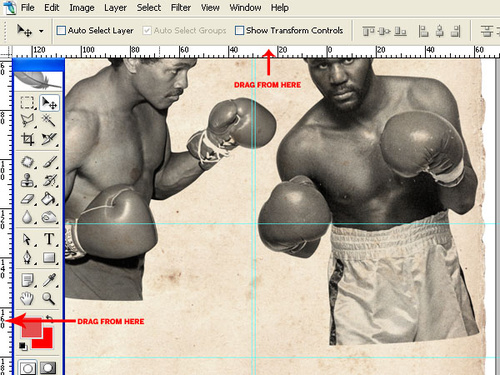 PS教程：Photoshop创建复古风格拳击海报