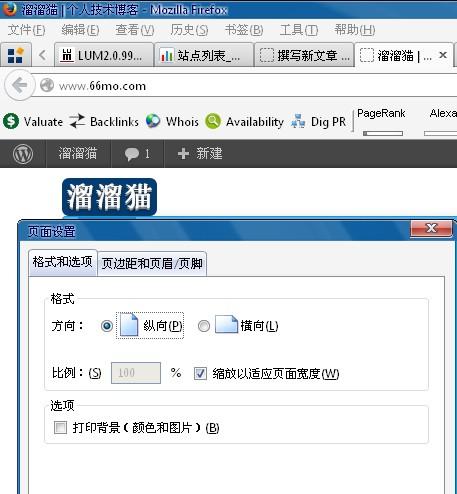如何打印网页背景？打印网页图片和背景颜色的方法图片