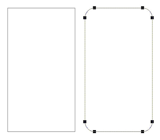 CDR绘制简洁IPHONE4手机教程 全福编程网网 CDR实例教程1.jpg