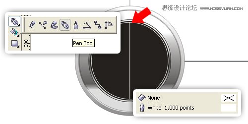 CorelDraw绘制超真实的手表教程,全福编程网教程