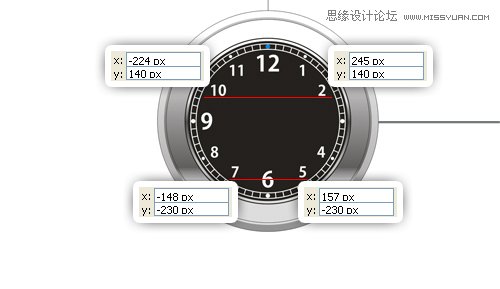 CorelDraw绘制超真实的手表教程,全福编程网教程